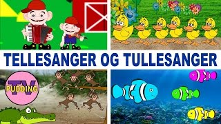 Norske barnesanger  Tellesanger og tullesanger [upl. by Elrae]