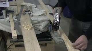 How to make wooden oars [upl. by Nyladnar]