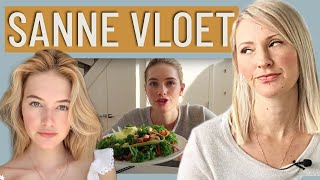 Dietitian Reviews Victoria Secret MODEL Sanne Vloet What I Eat in A Day [upl. by Meg888]