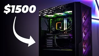 Building a 1500 Gaming PC for 2023 [upl. by Neltiak]