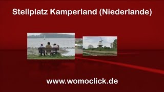 Wohnmobil  Stellplatz Camperpark Zeeland Kamperland Niederlande  womoclickde [upl. by Gnut]