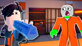 Escaping from Prison in Roblox Jailbreak  Roblox Gameplay [upl. by Aytac]