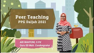 Peer Teaching Daring PPG Daljab 2021 [upl. by Ayota497]