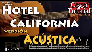 Hotel California  Acústico Parte 1 Tutorial Guitarra [upl. by Pineda]