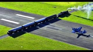 New Zealand  Gisborne Airport  Runway With a Railway Crossing [upl. by Boyt]