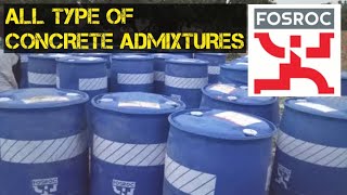 Type of Concrete Admixtures and their uses in Hindi [upl. by Budworth]