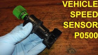 Vehicle Speed Sensor P0500 Replacement [upl. by Jacobson]