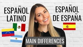 Diferencia entre el español latino y el de España  Spanish from Spain vs Latin American Spanish [upl. by Peh]