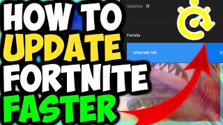 How To Make Fortnite Update Faster PS4XBOXPCWORKING NOW [upl. by Aitret]