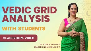 Vedic grid analysis with students  Numerologist Reena Khanna [upl. by Nhor]