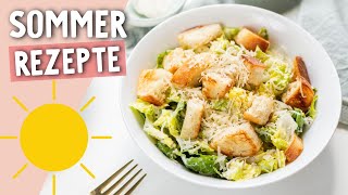 5 SCHNELLE REZEPTE für heiße Sommertage ☀️ [upl. by Nivanod976]