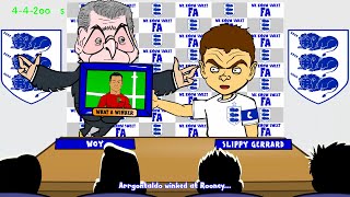 STEVEN GERRARD RETIREMENT by 442oons Gerrard England Gerrard retires  football cartoon [upl. by Bakemeier]