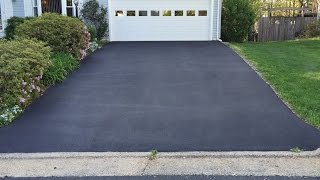 Resurfaced Asphalt Driveway One Year Later [upl. by Heron]