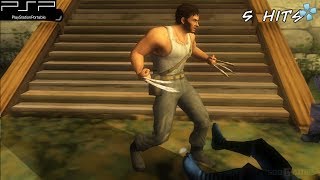 XMen Origins Wolverine  PSP Gameplay 1080p PPSSPP [upl. by Ecylahs]