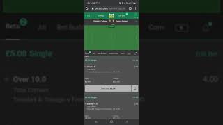 How to won on BET365 with corner [upl. by Kakalina813]