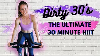 30 MINUTE SPIN CLASS THE ULTIMATE HIIT  INDOOR CYCLING WORKOUT [upl. by Tremml]