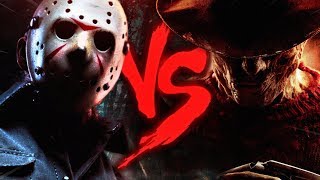 Freddy Krueger VS Jason Voorhees  Duelo de Titãs ESPECIAL de TERROR [upl. by Eannaj]