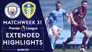 Manchester City v Leeds United  PREMIER LEAGUE HIGHLIGHTS  4102021  NBC Sports [upl. by Rennug]