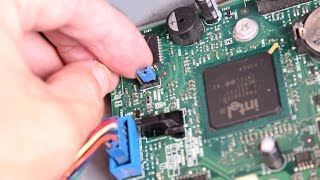 How to Reset CMOS Resetting Bios Clear Jumper [upl. by Ahso]