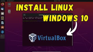 How To Download And Install Linux On Windows 10 [upl. by Wrennie532]