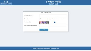 VIT Student Profile  How to update yout details on VIT Student profile [upl. by Hufnagel]