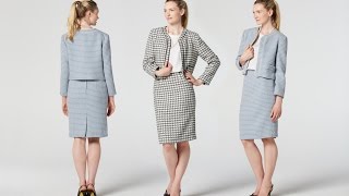 How to Make a Tweed Jacket  Teach Me Fashion [upl. by Lubow]