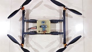 Arduino Drone Flight Controller  Multiwii  With Smartphone Control [upl. by Anissej]