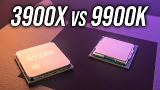 AMD Ryzen 9 3900X vs Intel i99900K  CPU Comparison [upl. by Glory]