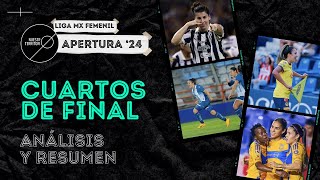 Resumen Cuartos de Final  Liga MX Femenil [upl. by Mylo436]