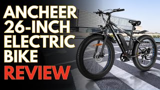 ANCHEER 26Inch Electric Bike Review [upl. by Mat]