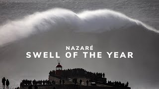 Nazaré BIGGEST Swell of the Year [upl. by Mroz]