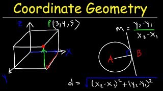 Coordinate Geometry Basic Introduction Practice Problems [upl. by Killoran]