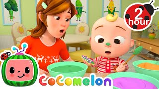 Christmas Colors Song  More Nursery Rhymes amp Kids Songs  2 Hours of CoComelon Holidays [upl. by Aerdnod]