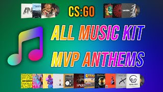 CSGO ALL MVP Music Kits  MVP Anthems [upl. by Feldstein901]