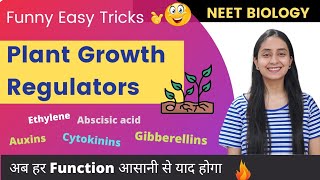 Super Easy Tricks to Learn All PLANT HORMONES Functions  NEET BIOLOGY [upl. by Girovard]