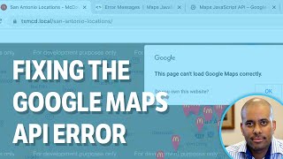 How to Fix the Google Maps API Key Error [upl. by Enahsed]