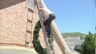 Pro Tip How to safely install large wreaths [upl. by Cigam]