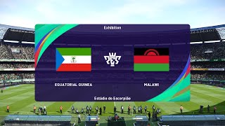 Equatorial Guinea vs Malawi 10062024 FIFA World Cup Qualification CAF PES 2021 [upl. by Bucky142]