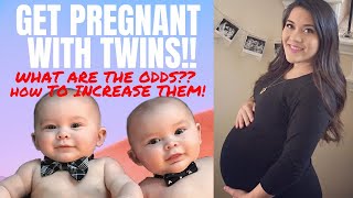 HOW TO GET PREGNANT WITH TWINS amp CHANCES OF HAVING TWINS NATURALLY [upl. by Enilegna]