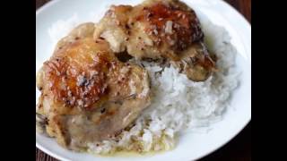 Mustard Chicken Poulet A La Moutarde [upl. by Nyrraf]