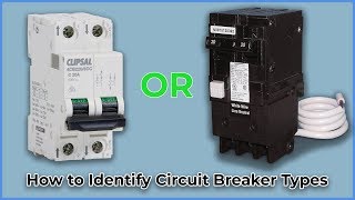 How to Identify Circuit Breaker Types [upl. by Aliza]