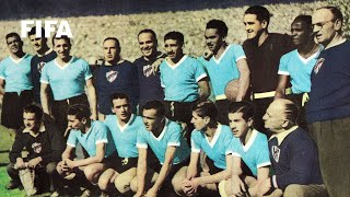 1950 WORLD CUP FINAL MATCH Uruguay 21 Brazil [upl. by Freeland]