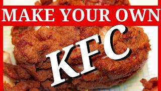 ► KFC’s Secret Recipe of 11 Herbs amp Spices Finally Revealed Homemade Kentucky Fried Chicken [upl. by Ellecrad]