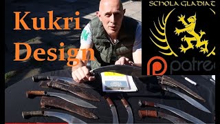 Gurkha Kukri Knives  Design Construction amp Form [upl. by Rurik129]