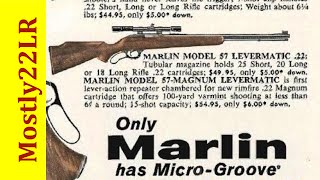 Vintage rifle Marlin 57 quotLevermaticquot [upl. by Shelden]