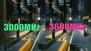 3600MHz vs 3000MHz  2x8gb RAM [upl. by Anwadal440]