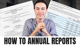 How To Read An Annual Report 10K [upl. by Allerus]