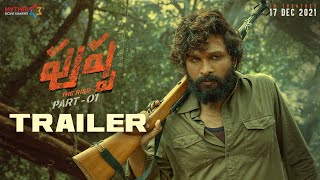 Pushpa Official Trailer  Allu Arjun  Rashmika  Fahadh Faasil  Sukumar  DSP  17th Dec [upl. by Adelheid]