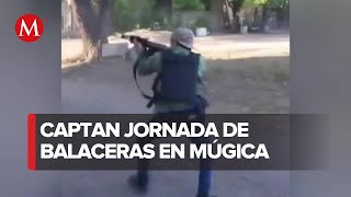 Enfrentamientos armados deja a 3 personas fallecidas en Múgica Michoacán [upl. by Sllew]