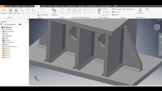 Autodesk Inventor 2017 Creating a Weldment [upl. by Yedsnil]